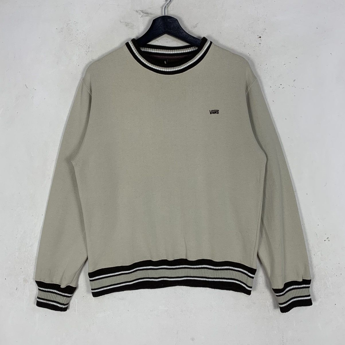 Vans Vintage Vans OfThe Wall Brand Apparel Streetwear Sweatshirt Size US M / EU 48-50 / 2 - 2 Thumbnail