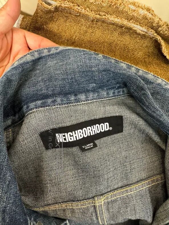 Neighborhood Neighborhood Washed Denim Jacket Size US XL / EU 56 / 4 - 4 Thumbnail