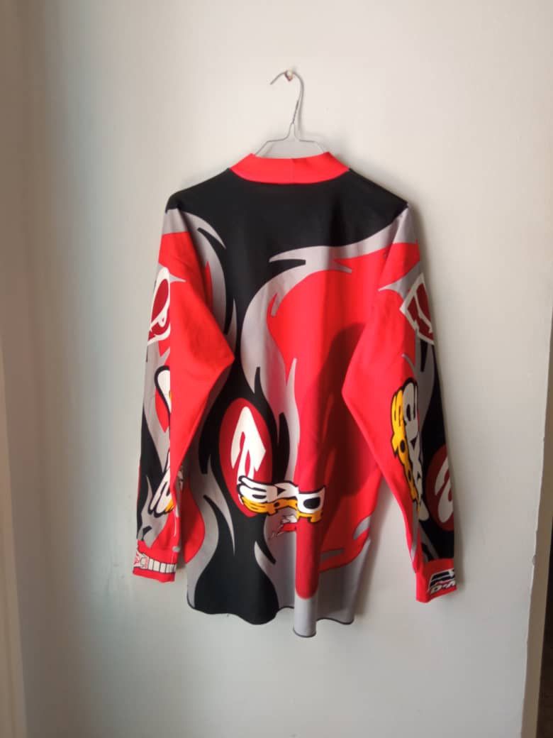Gear for Sports Vintage 90s AXO Sport Jersey Dye MAX AMA PRO Motocross 1995 Size US L / EU 52-54 / 3 - 7 Thumbnail