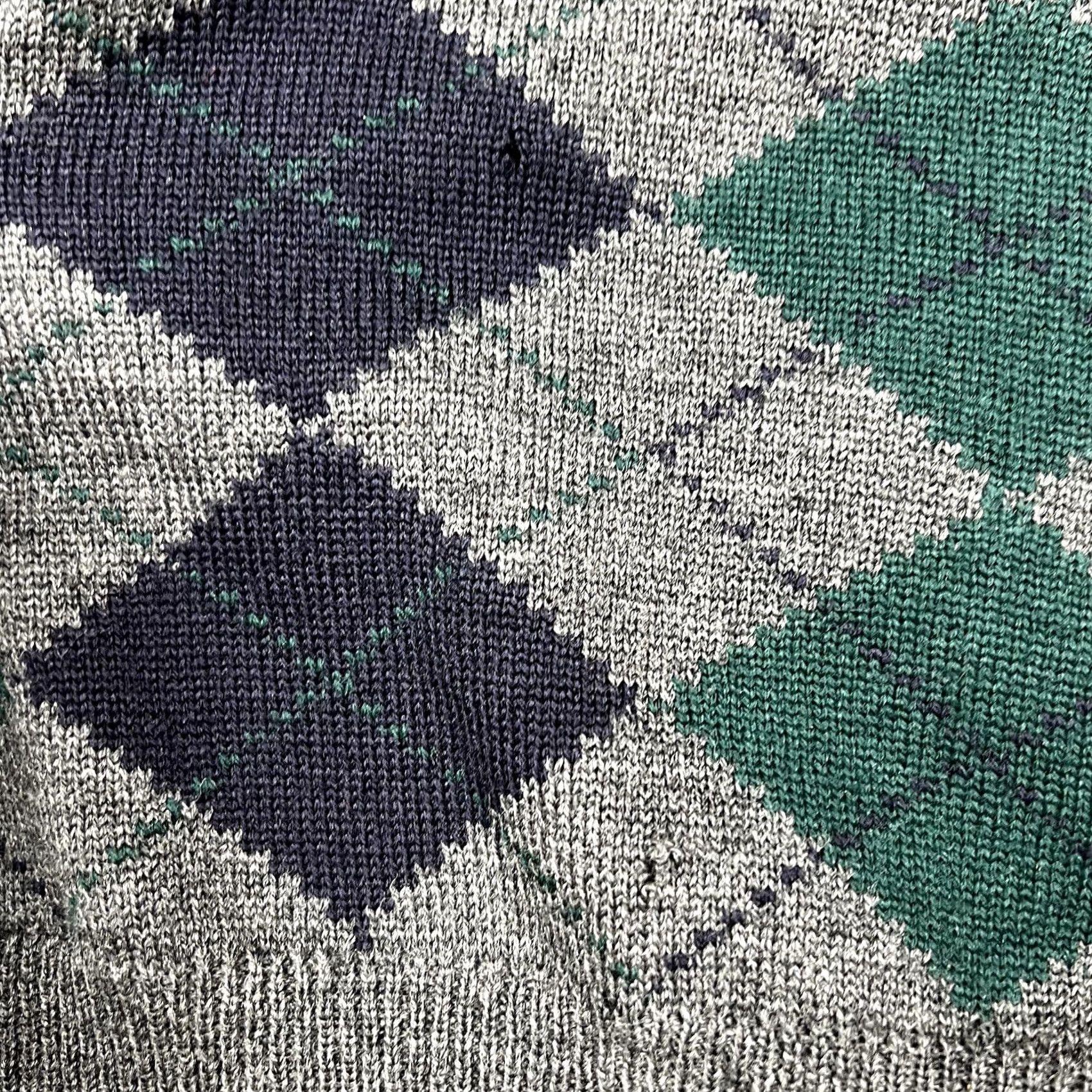 Vintage VINTAGE Tricots St Raphael Argyle Sweater Vest Men Medium Virgin Wool Knit Shirt Size US M / EU 48-50 / 2 - 6 Thumbnail