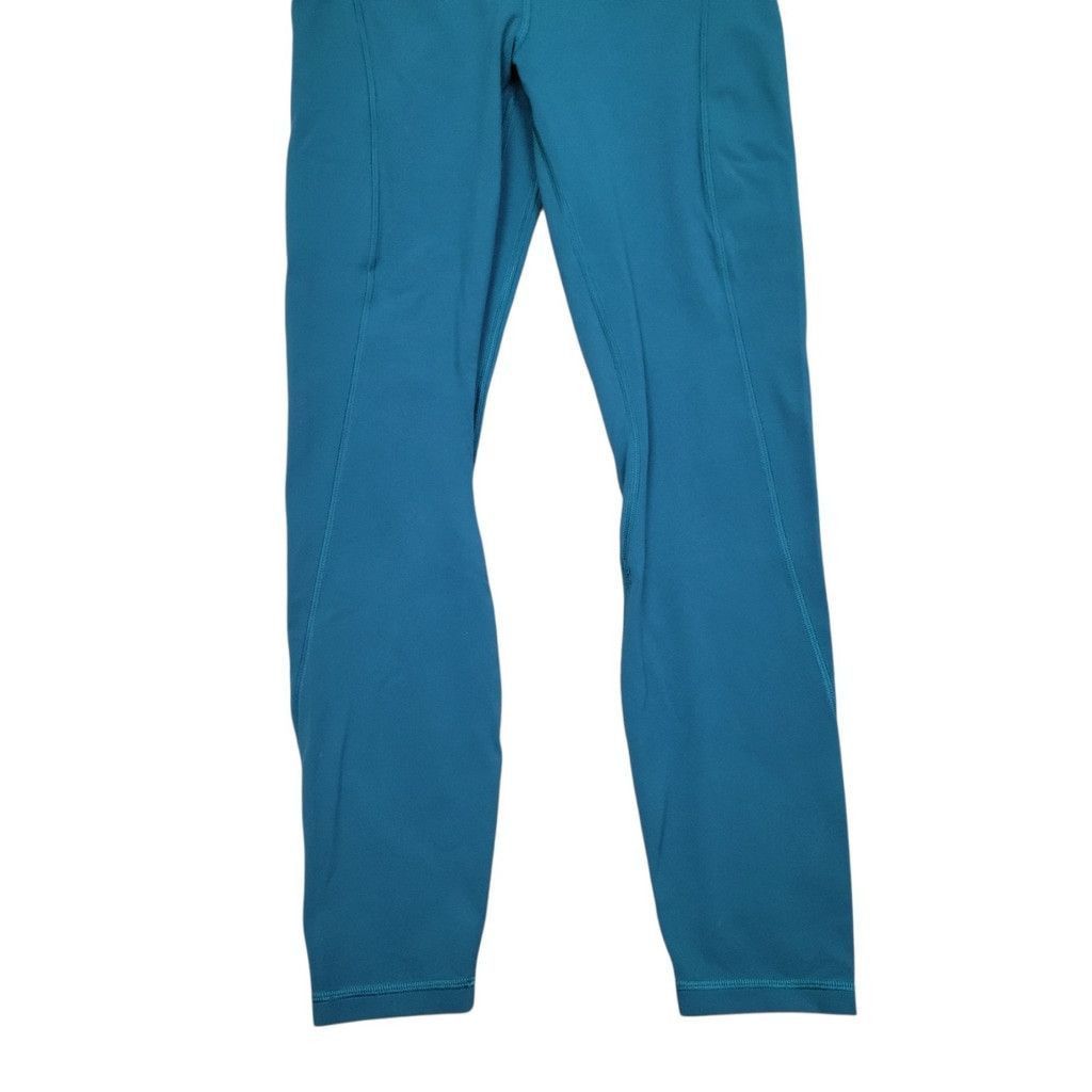 Lululemon LULULEMON Womens DOUBLE DAY Tight 28" Dark Uniform Blue Run Size 27" / US 4 / IT 40 - 4 Thumbnail