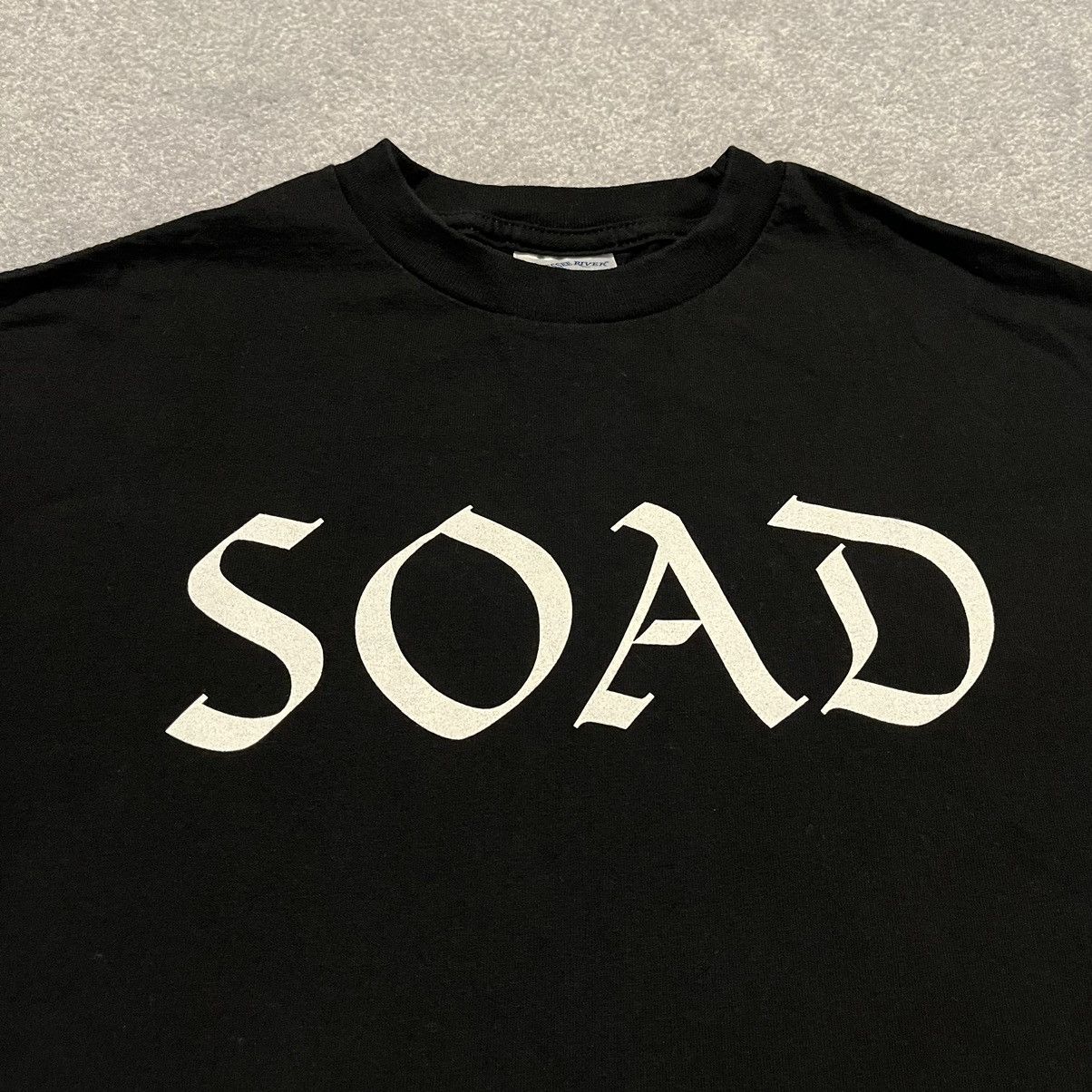 Band Tees Vintage 2000s System of a Down Band Logo Self Titled T Shirt Size US M / EU 48-50 / 2 - 2 Thumbnail