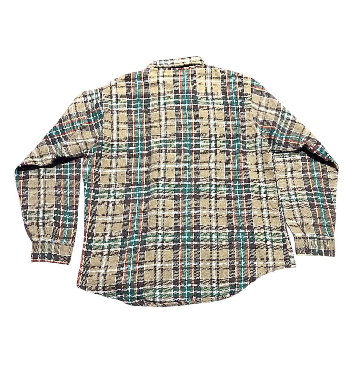 Big Mac Vtg 70s Big Mach Flanel shadow plaid long sleeve shirt Size US L / EU 52-54 / 3 - 2 Thumbnail
