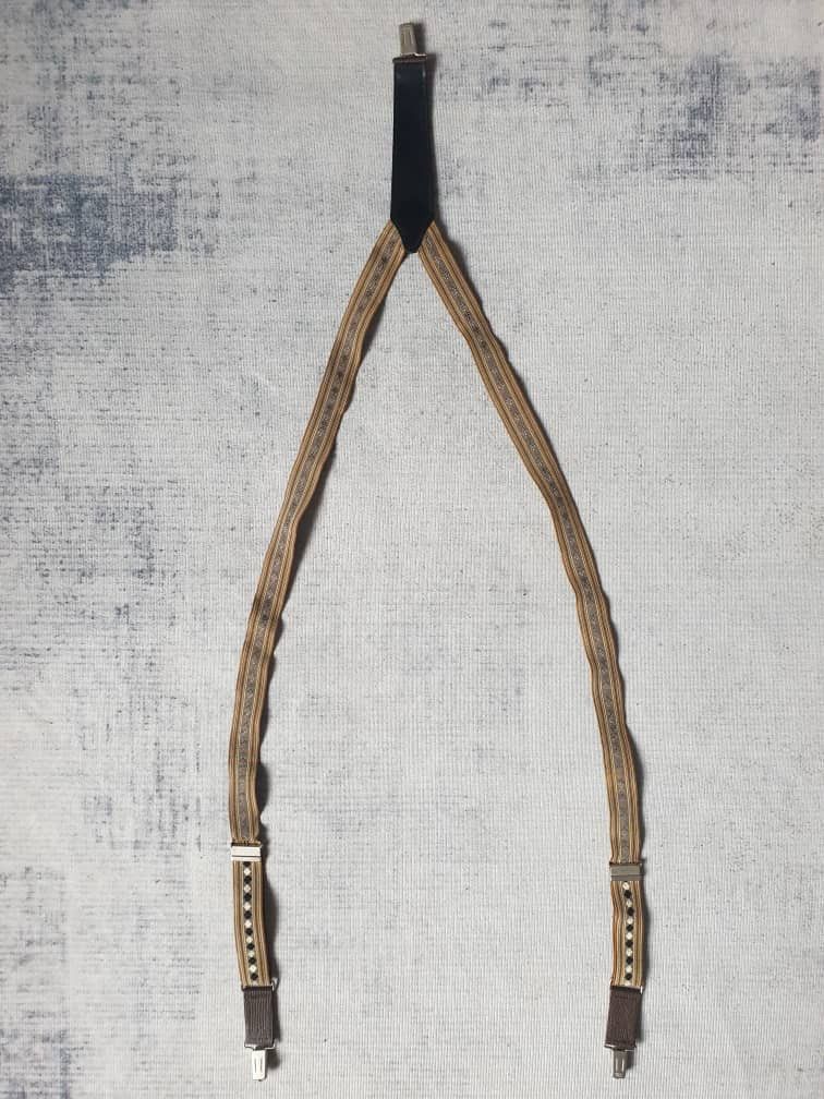 Takeo Kikuchi 💥Kikuchi brass Japanese brand suspender Size ONE SIZE - 5 Thumbnail