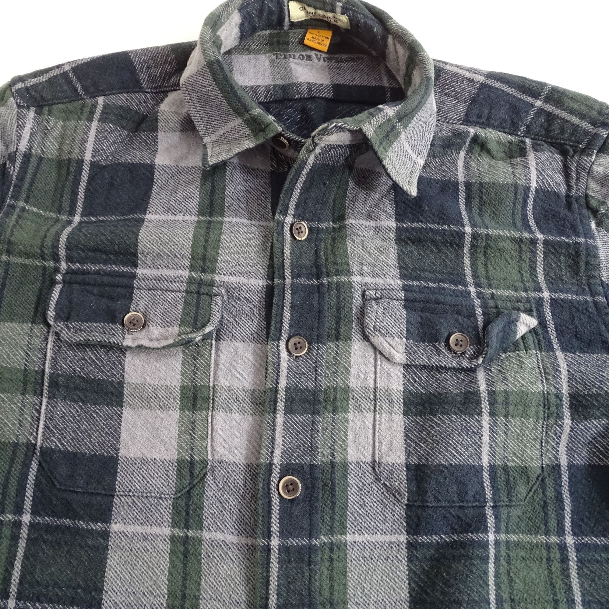 Other Connecticut Originals Tailor Vintage Blue Green Plaid Size US L / EU 52-54 / 3 - 2 Thumbnail