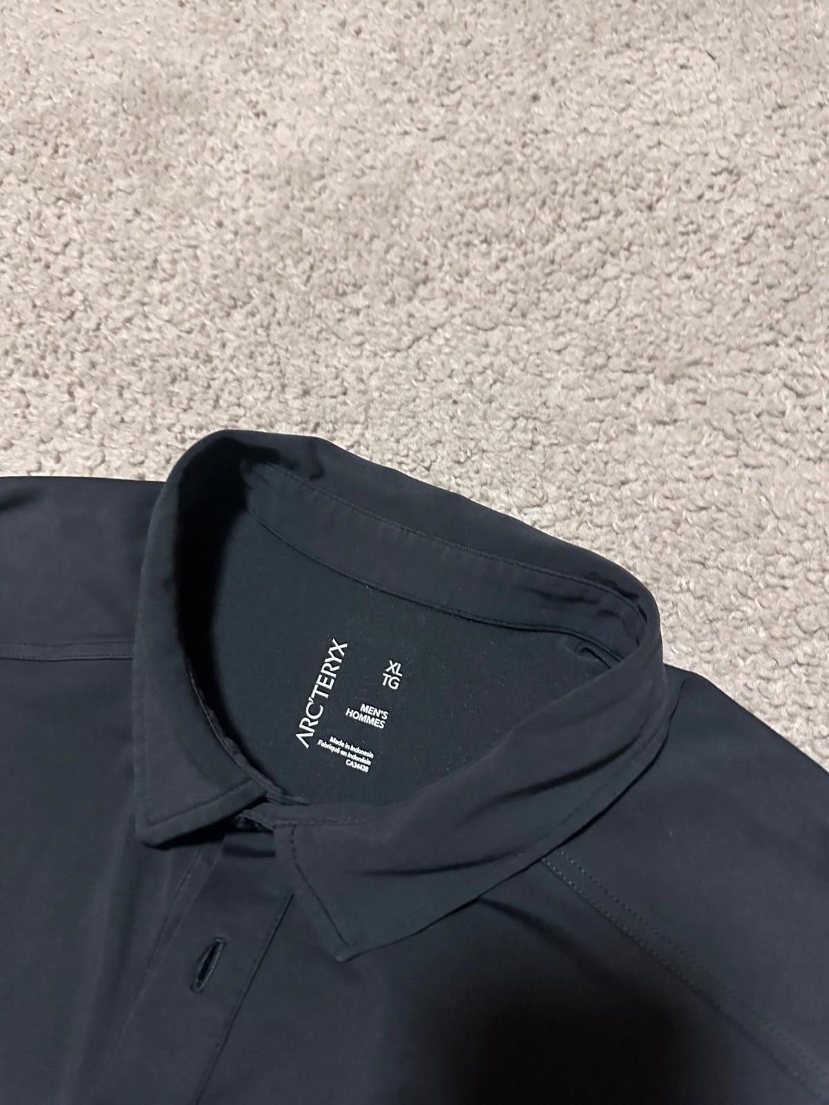 Arc'teryx Arc'teryx Captive Polo Shirt Mens XLarge Faded Black Hiking Size US XL / EU 56 / 4 - 5 Thumbnail
