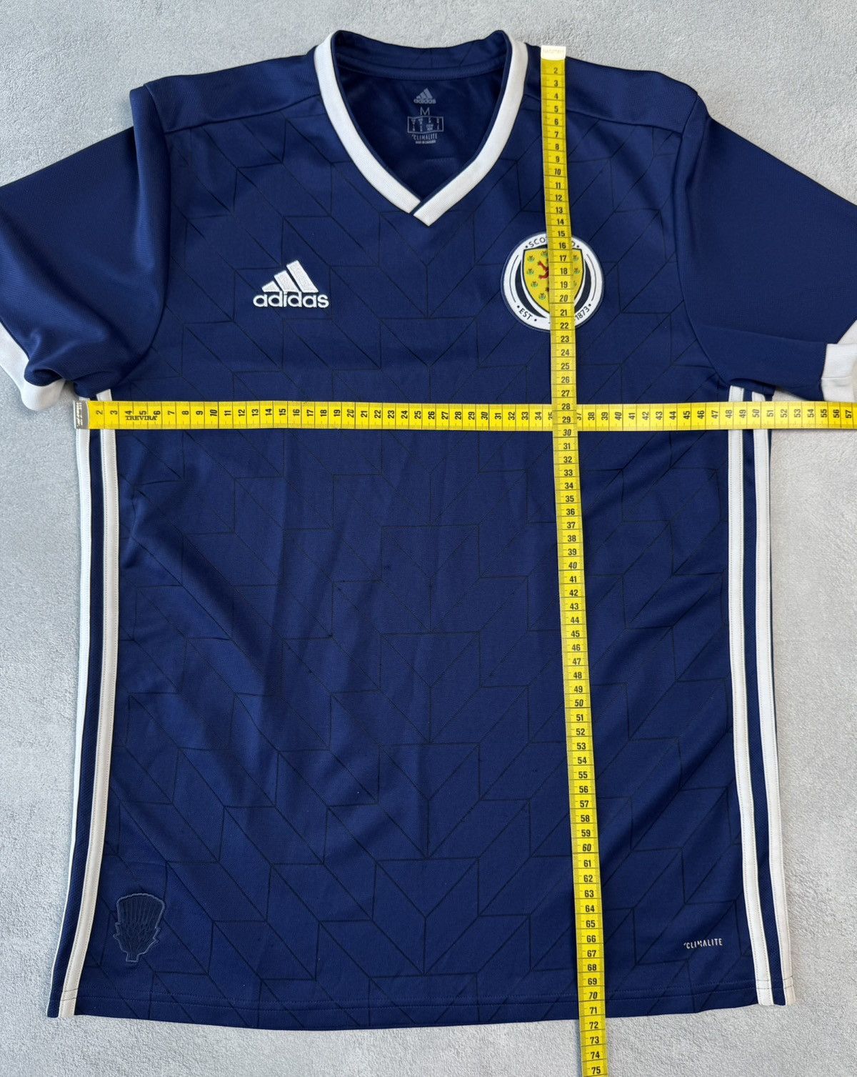 Adidas Scotland 2017 2018 Home Football Shirt Soccer Jersey Adidas Size US M / EU 48-50 / 2 - 14 Thumbnail