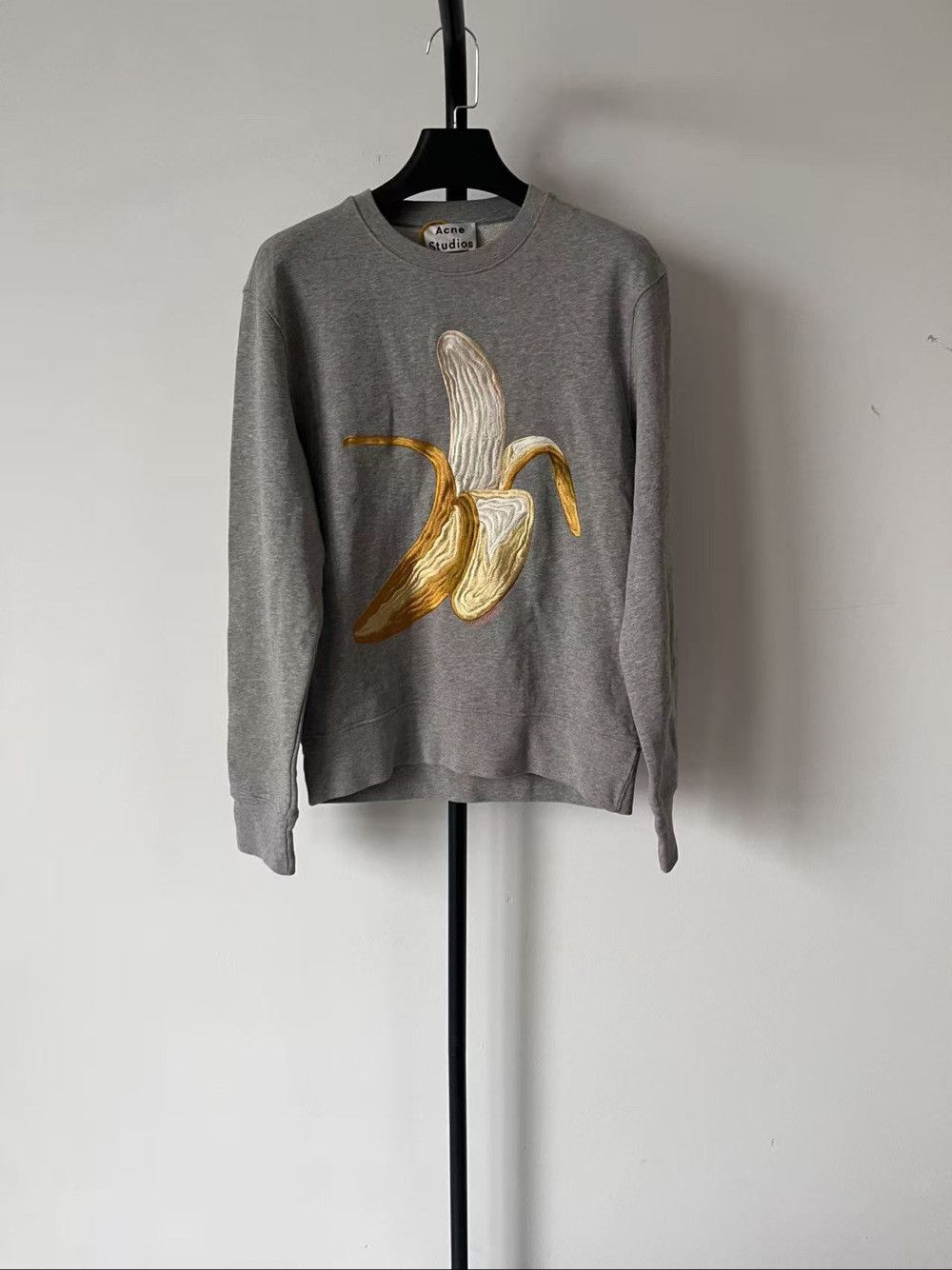 Acne Studios Acne Studios Banana Embroidery Sweatshirt Size XS Size US XS / EU 42 / 0 - 1 Thumbnail