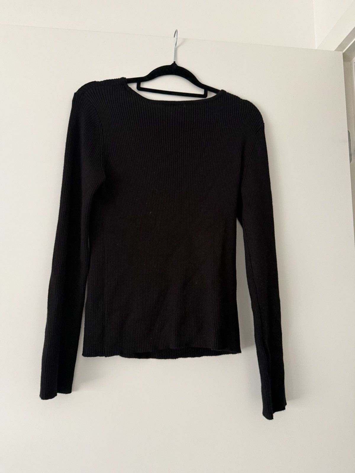 Other Black knit long sleeve Size M / US 6-8 / IT 42-44 - 2 Thumbnail