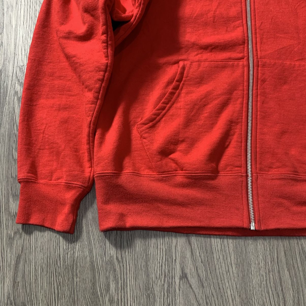 Supreme FW 16 Supreme Logo Zip Up Hoodie Red Size US L / EU 52-54 / 3 - 6 Thumbnail