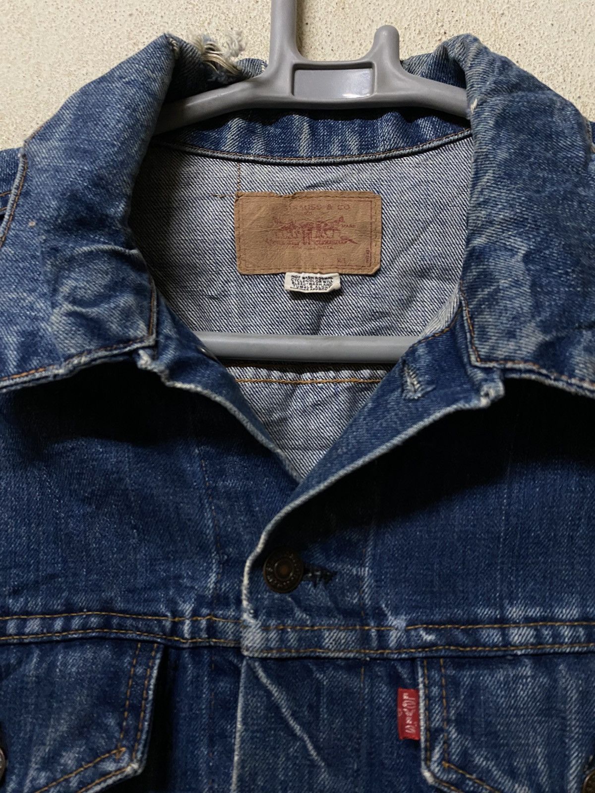 Levi's Vtg 70s levis trucker jacket Size US M / EU 48-50 / 2 - 9 Thumbnail