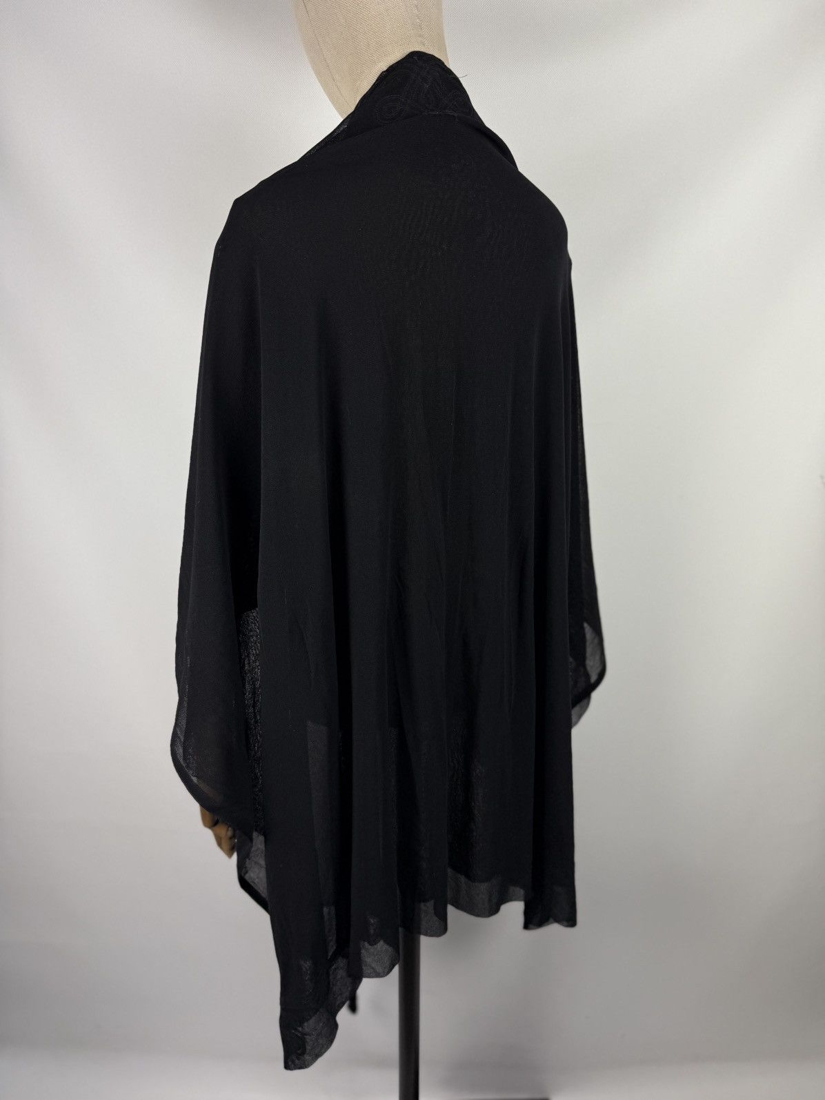 Jean Paul Gaultier Jean Paul Gaultier Soleil Vintage 90s Mesh Cape Tunic Blouse Size M / US 6-8 / IT 42-44 - 10 Thumbnail
