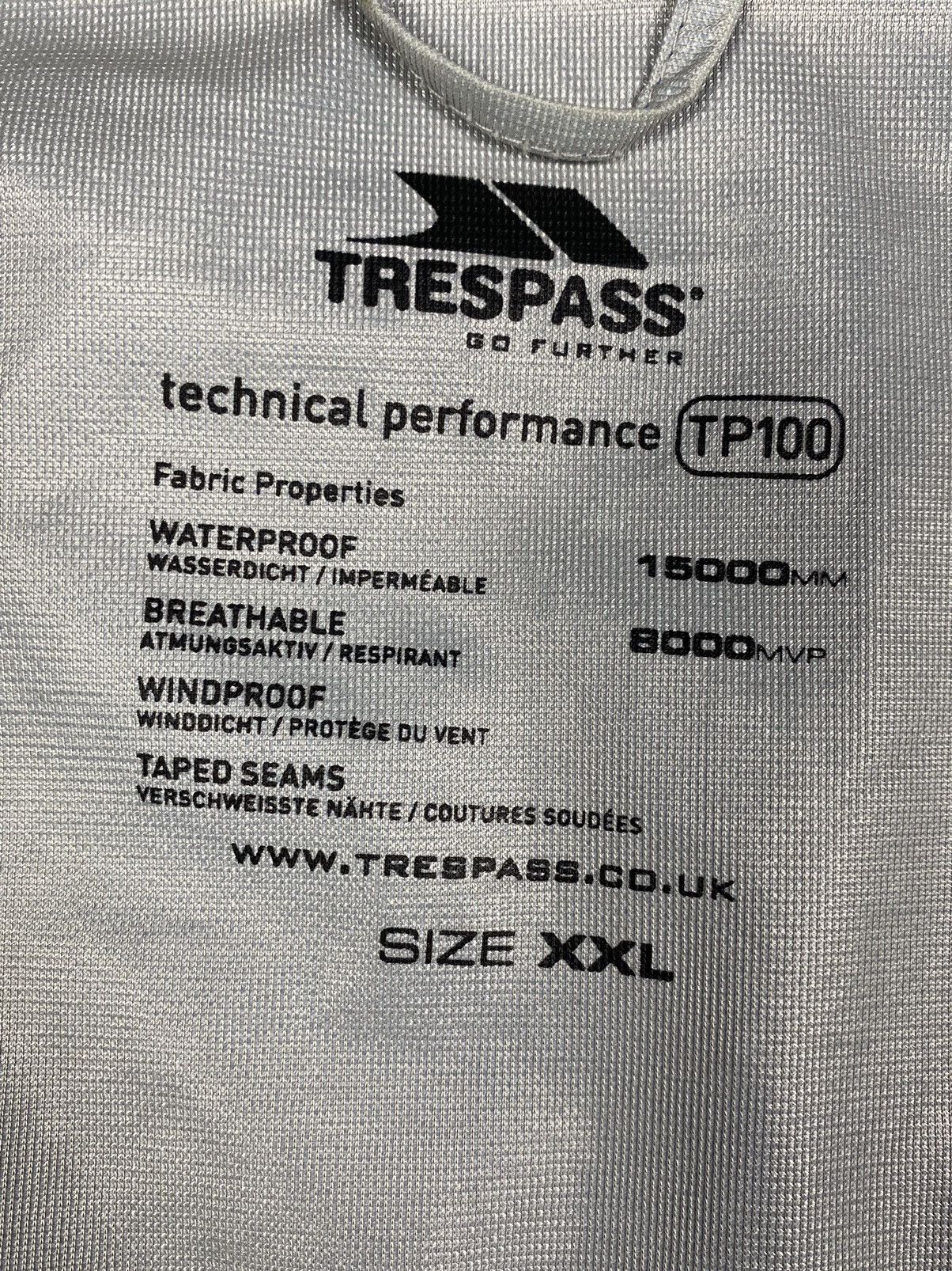 Other Trespass TP100 Waterproof Gorpcore Outdoor Jacket Size XXL Size US XXL / EU 58 / 5 - 20 Thumbnail