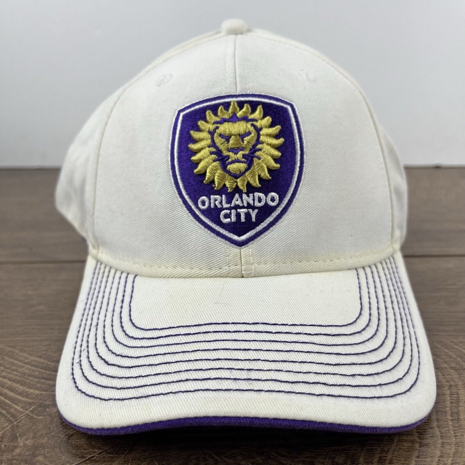 Adidas Orlando City Adidas Hat Snapback Hat White Hat Adjustable Wh Size ONE SIZE - 6 Thumbnail