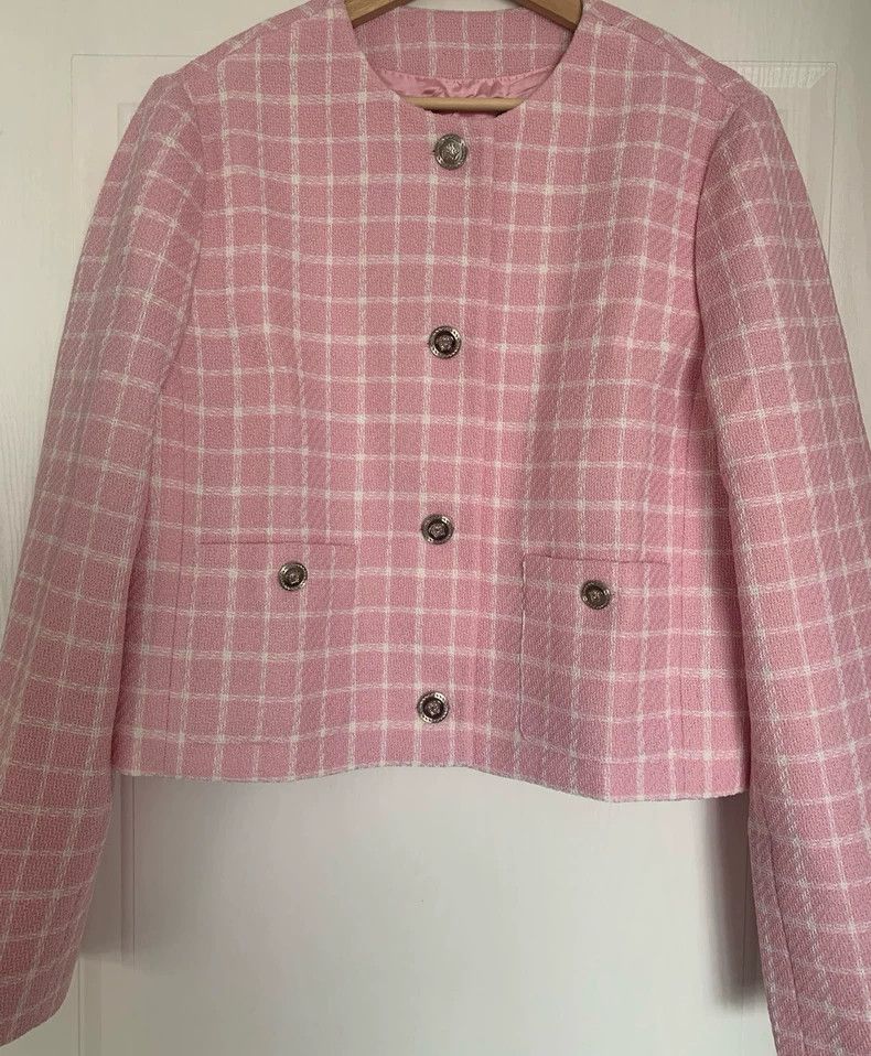 Versace Versace Little fragrant blazer Size L / US 10 / IT 46 - 1 Thumbnail