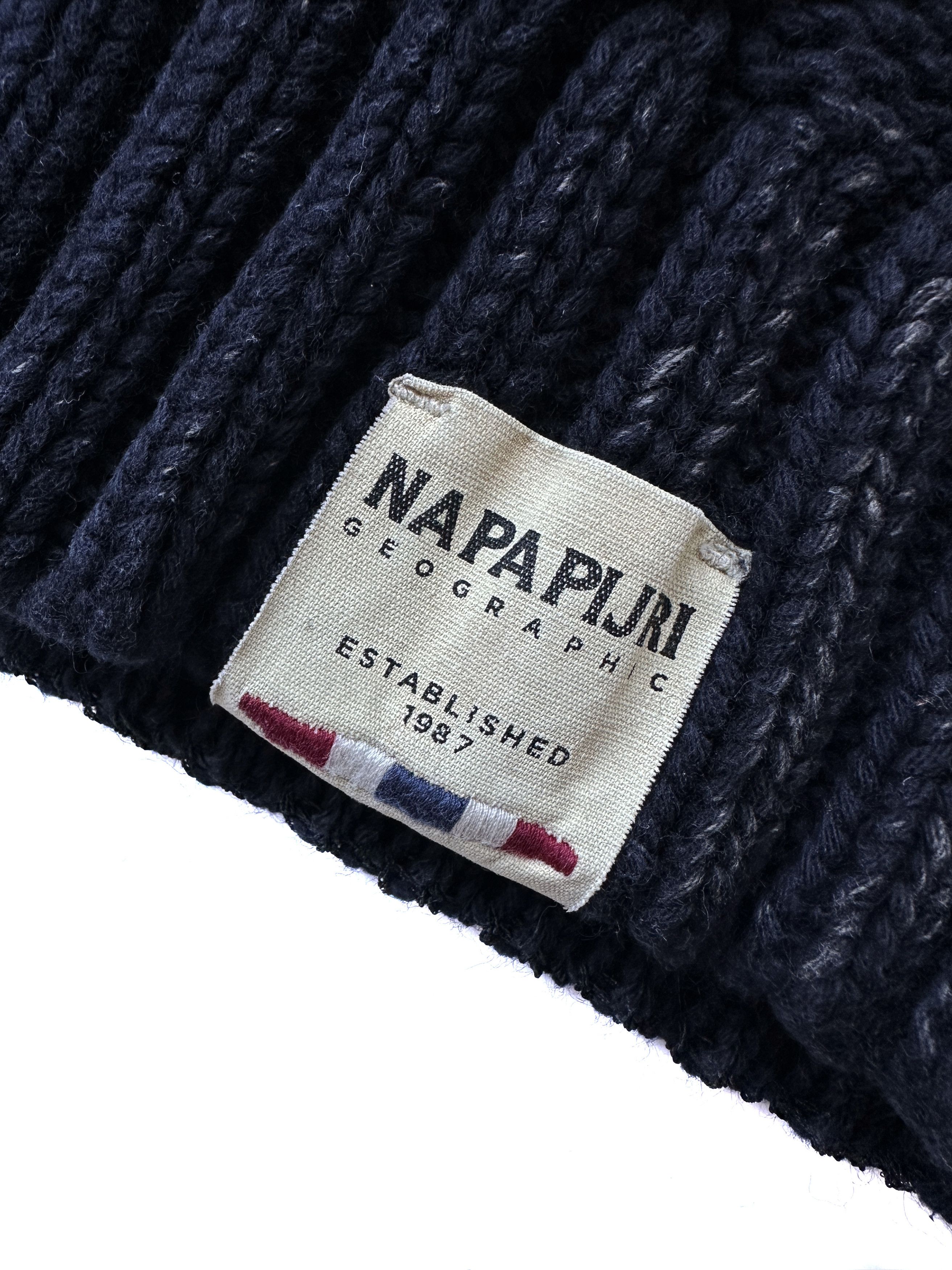 Napapijri Napapirji navy ribbed sweater Size US S / EU 44-46 / 1 - 7 Thumbnail