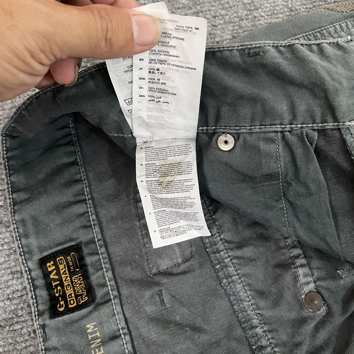 G-Star G-Star Raw 3301 Denim Pants Double Knee Avant Garde Size US 33 - 6 Thumbnail