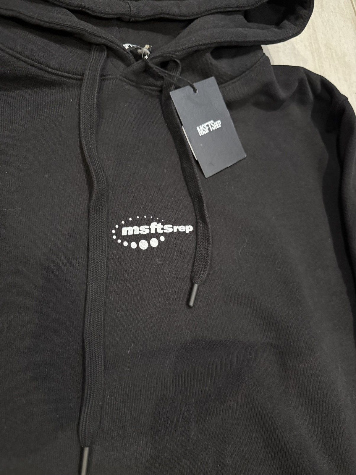 Jaden Smith × Msftsrep Msftsrep FW/21 Black Astrosquiggle Logo Hoodie Size US S / EU 44-46 / 1 - 5 Thumbnail