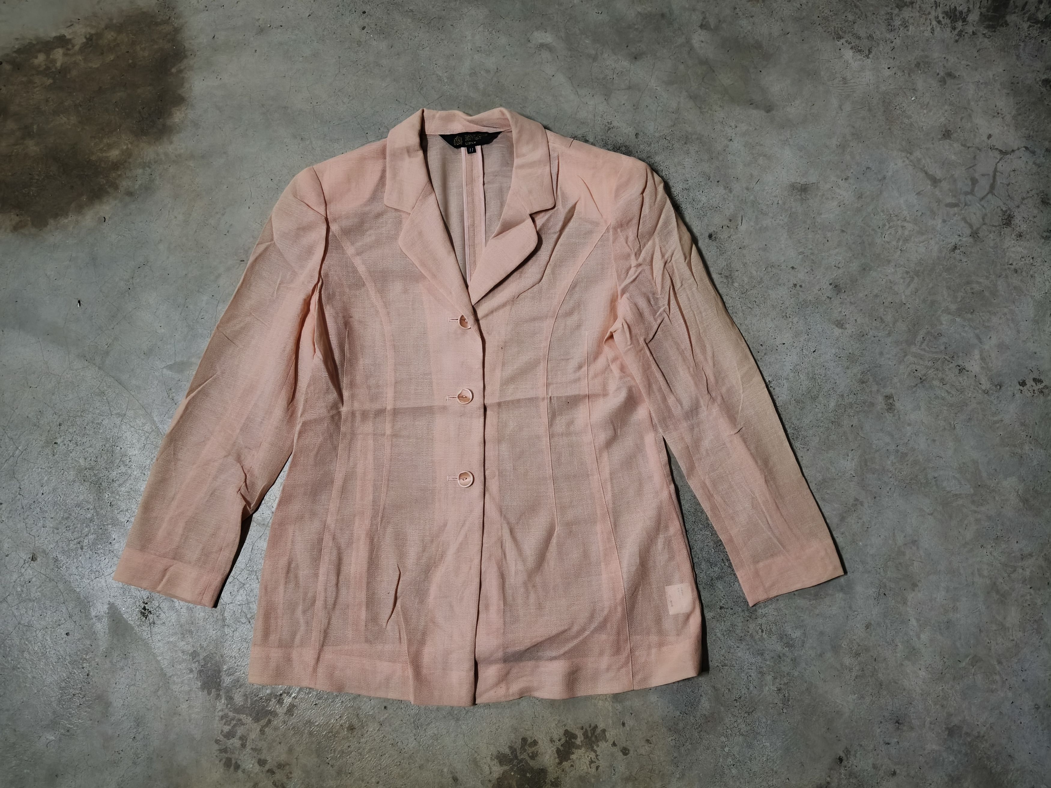 Designer × Hardy Amies × Vintage Hardy Amies See Through Blazer's Size M / US 6-8 / IT 42-44 - 1 Thumbnail