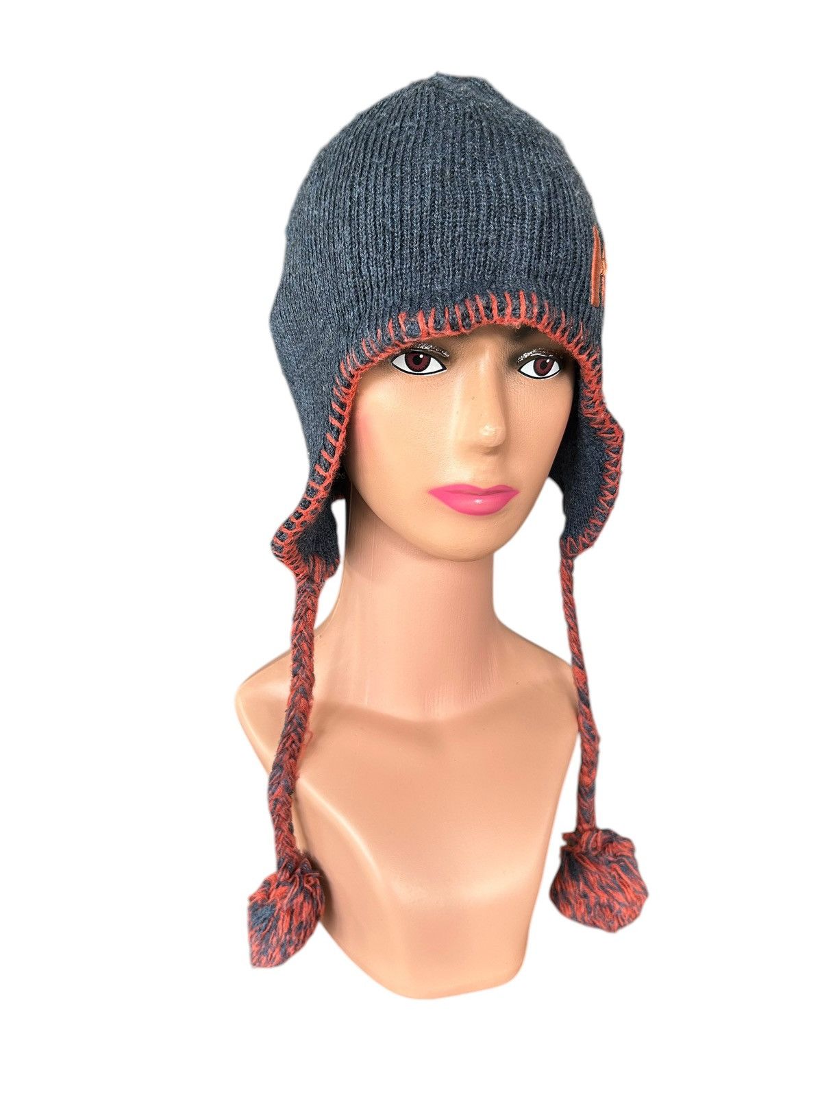 Japanese Brand × Kapital × Vintage Masked Beanie Hats Hanes Japanese Style Rare Size ONE SIZE - 5 Thumbnail