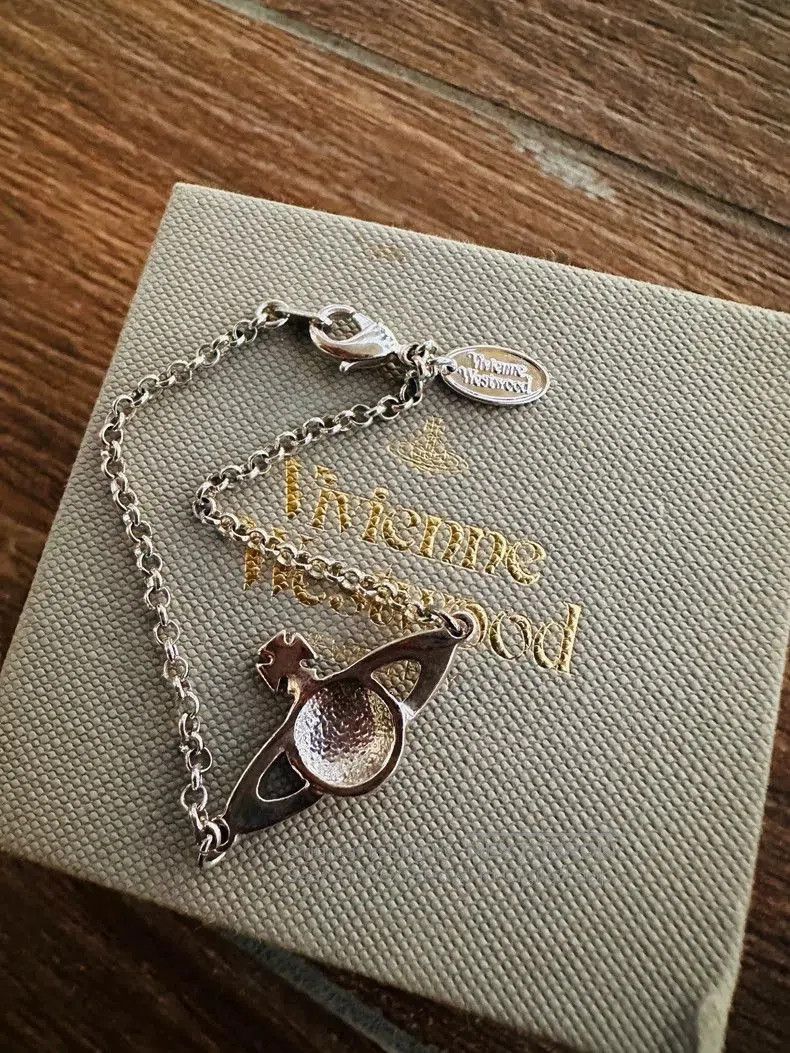Vivienne Westwood Vivienne Westwood Pink Crystal Bracelet. Size ONE SIZE - 9 Thumbnail