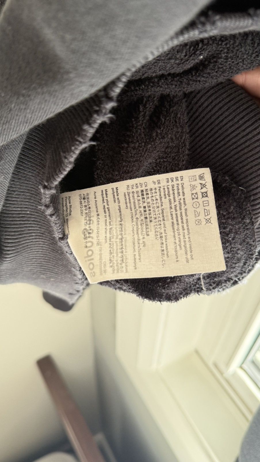 Acne Studios Acne Studios StockHolm Logo Hoodie Size US M / EU 48-50 / 2 - 5 Thumbnail