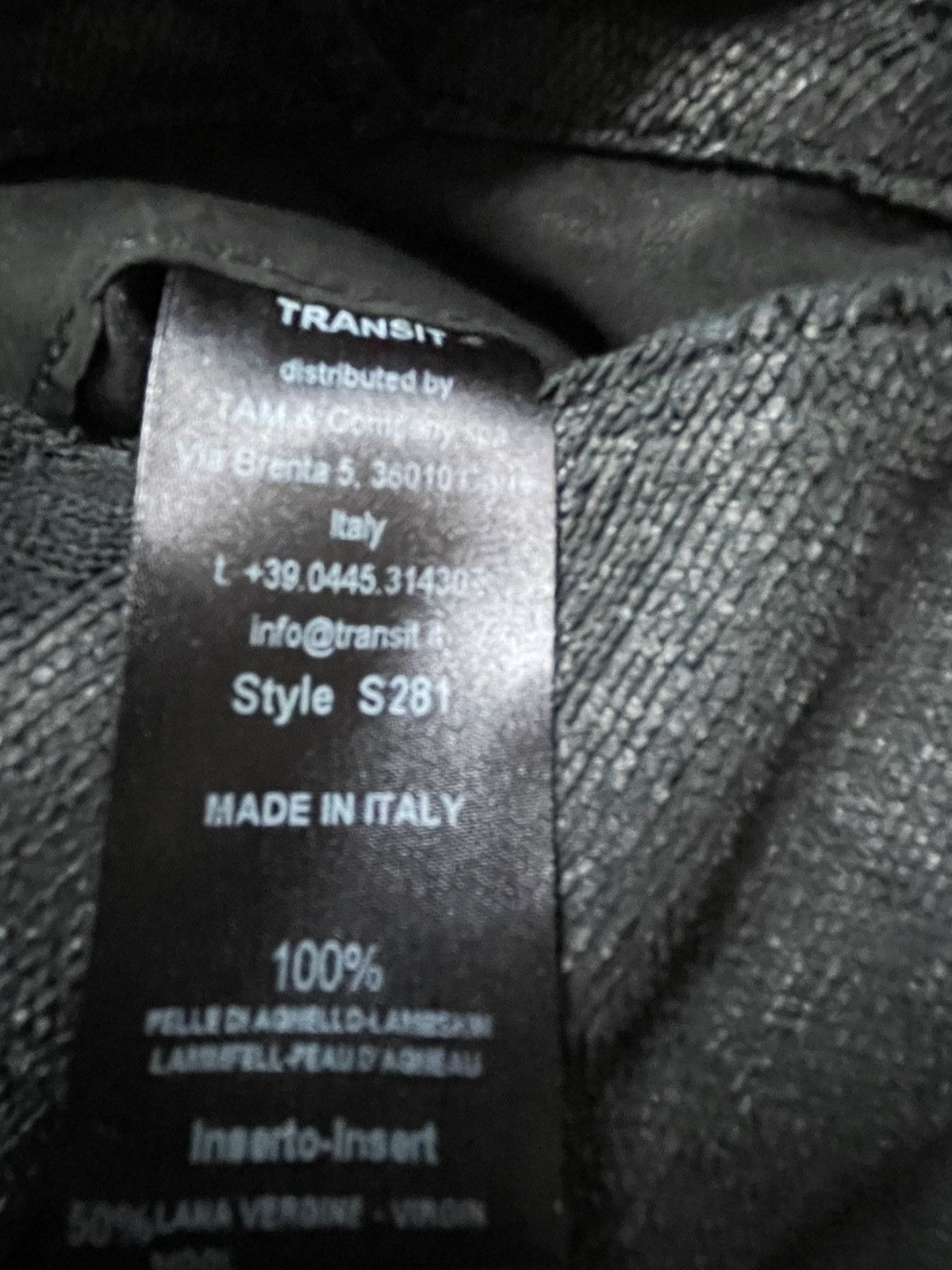 Transit Uomo Transit uomo leather vest Size US M / EU 48-50 / 2 - 9 Thumbnail