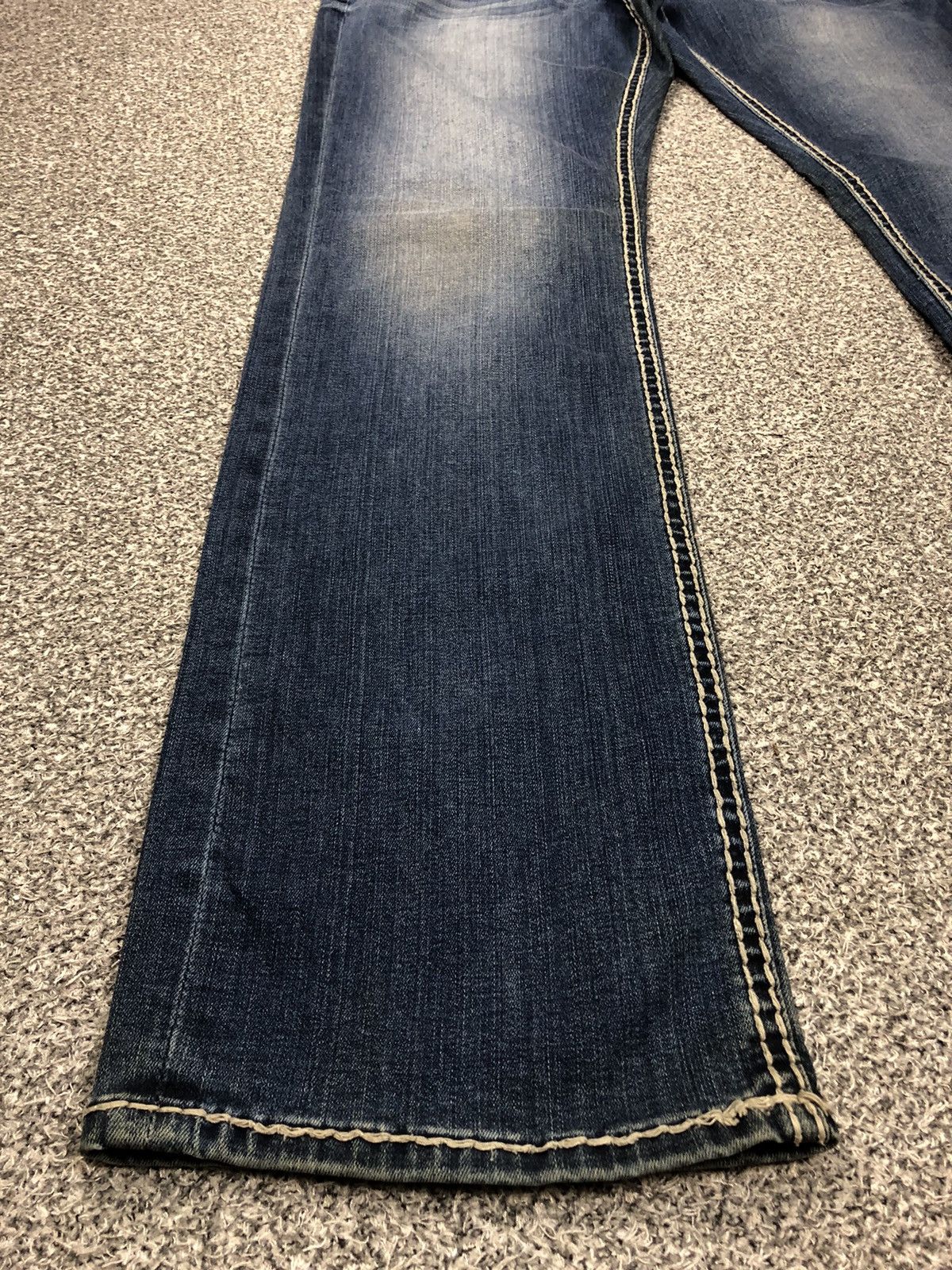 If Six Was Nine × Japanese Brand × Vintage Buffalo David Bitton Relaxed Straight Stretch Jeans Size US 35 - 10 Thumbnail
