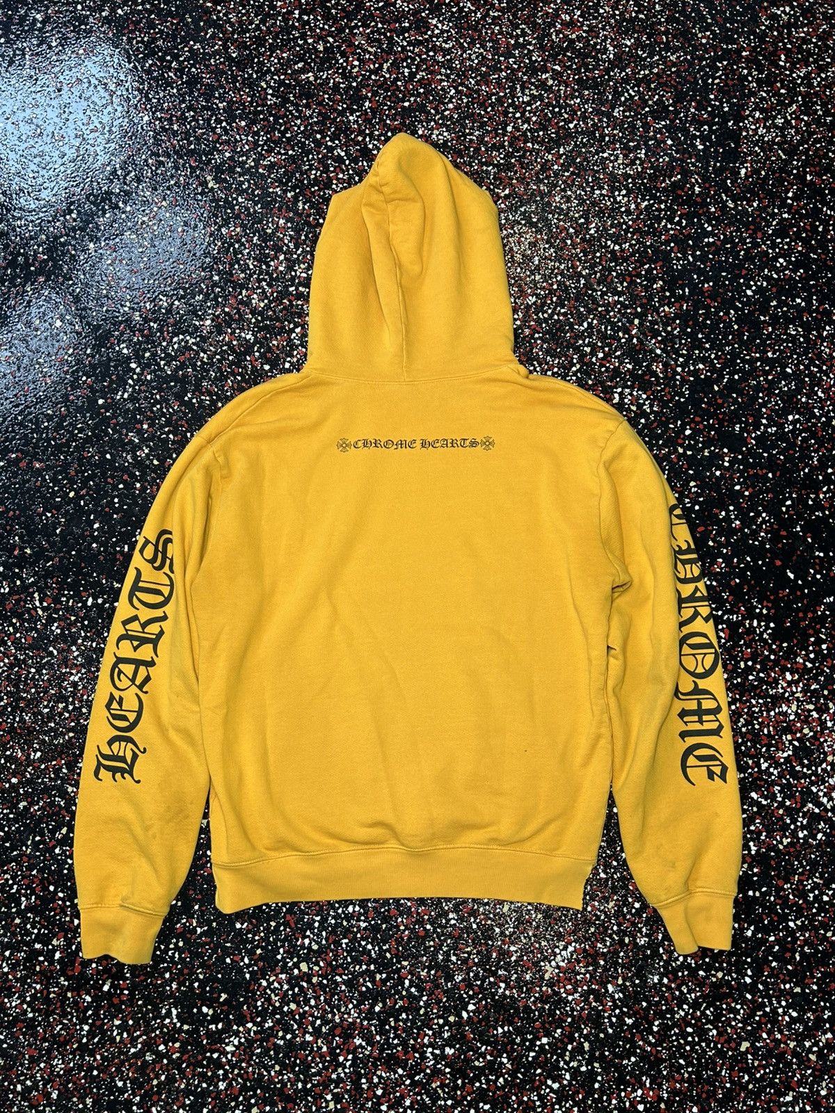 Chrome Hearts Chrome Hearts mustard script hoodie Size US M / EU 48-50 / 2 - 2 Thumbnail