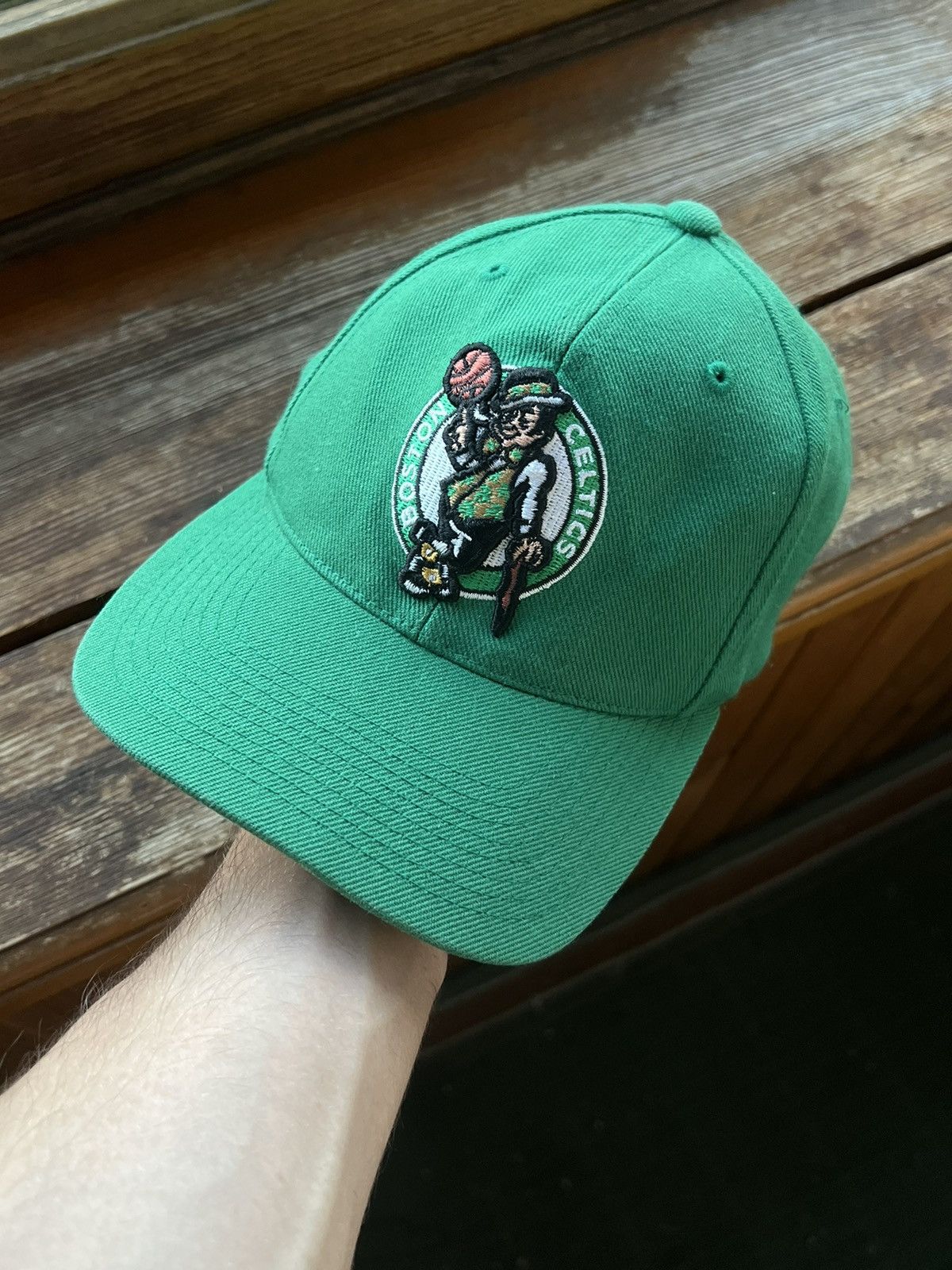Vintage Vintage 90s NBA Boston Celtics Snapback Hat y2k Size ONE SIZE - 2 Thumbnail