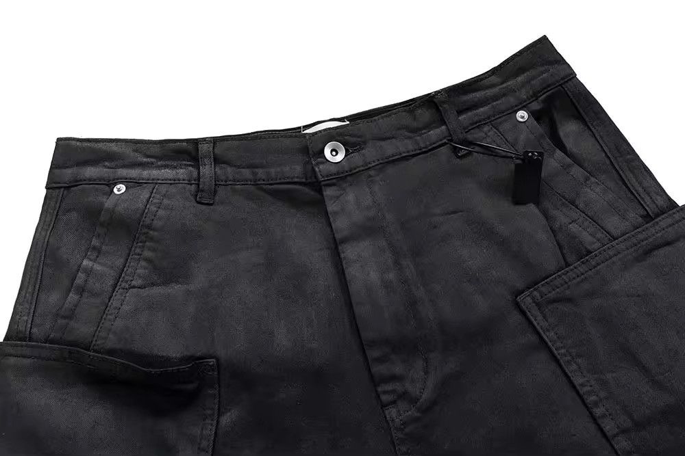 Jean Streetwear Design Washed Distressed Baggy Jorts Shorts Size US 32 / EU 48 - 7 Thumbnail