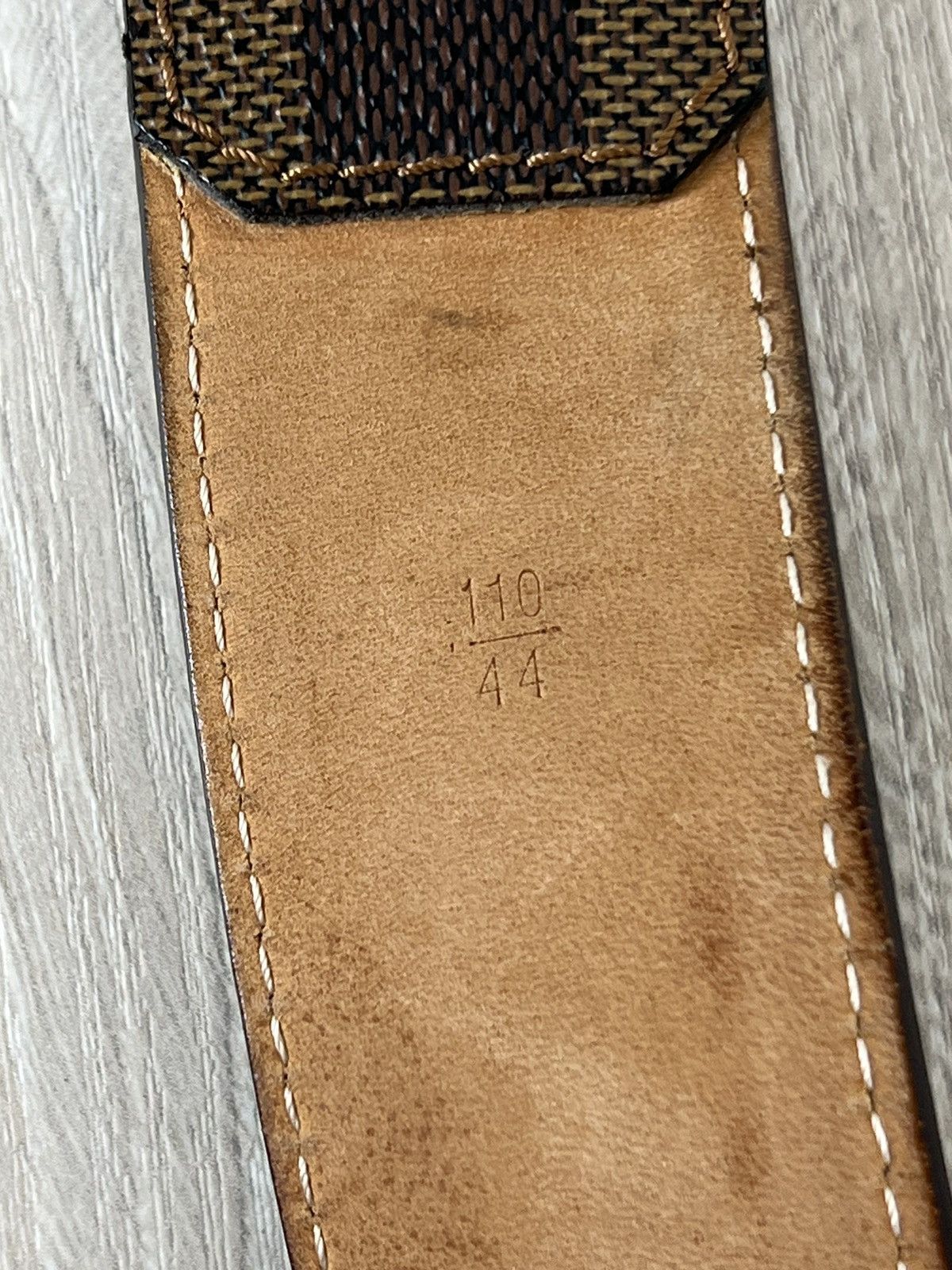 Louis Vuitton Louis Vuitton Damier Inventeur Belt Size ONE SIZE - 10 Thumbnail