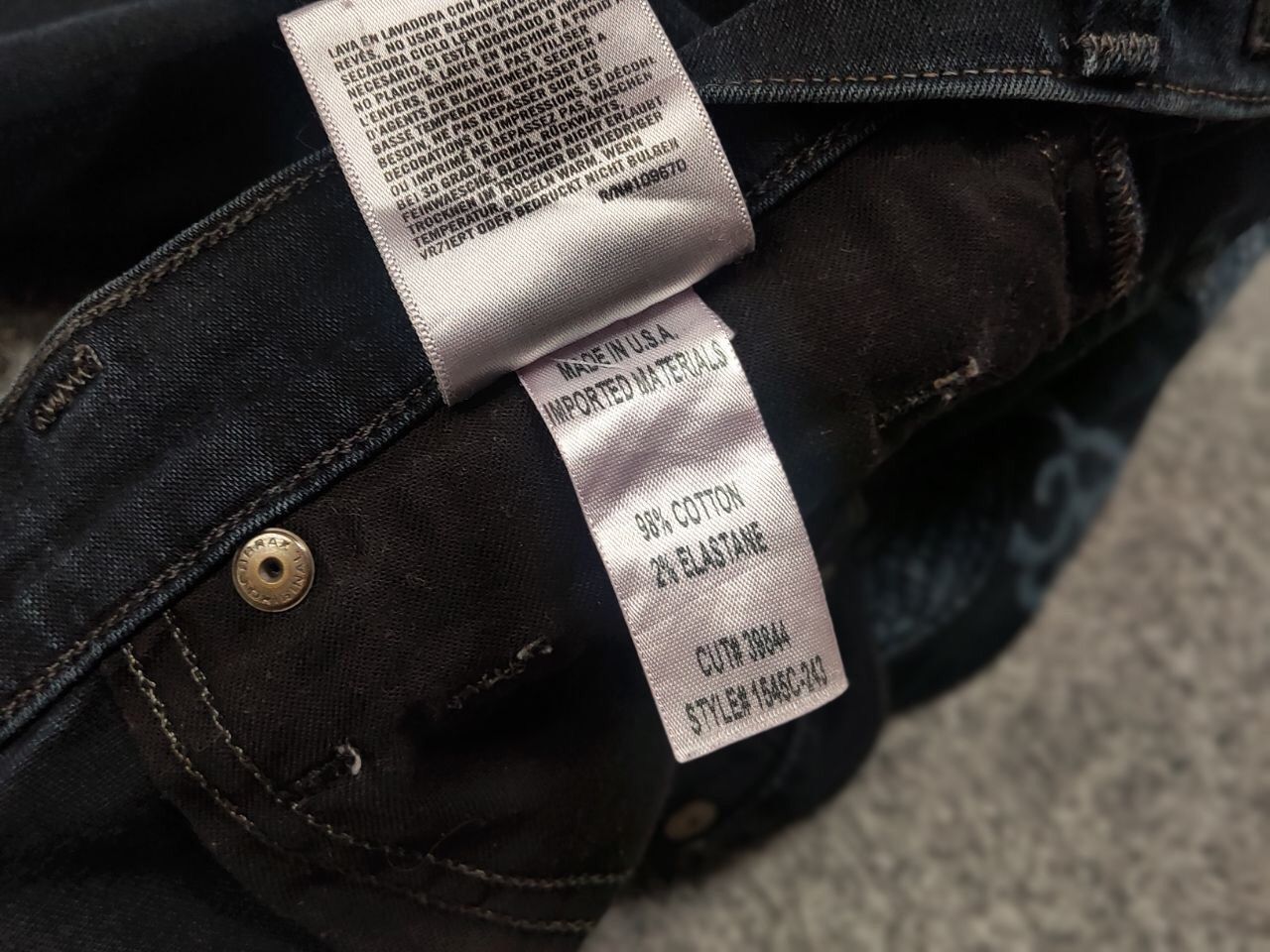 Citizens Of Humanity Citizens of Humanity Design USA Dragon Logo Denim Jeans Size 29" - 23 Thumbnail