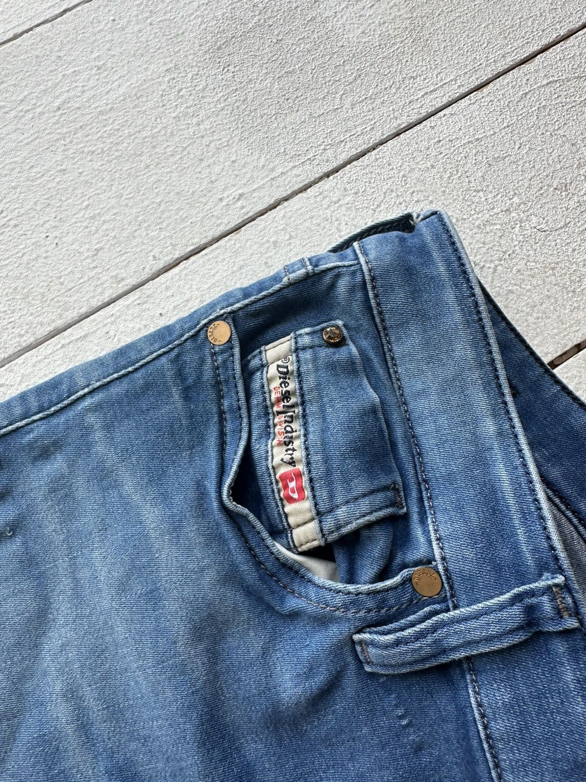 Diesel 🚨Gothic Diesel Regular Slim relax Flared Jeans Womens Size 28" / US 6 / IT 42 - 7 Thumbnail