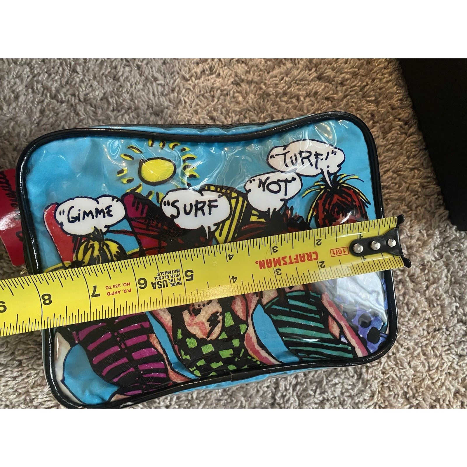 Betsey Johnson Betsyville By Betsy Johnson Makeup Bag, Y2K Size ONE SIZE - 14 Thumbnail
