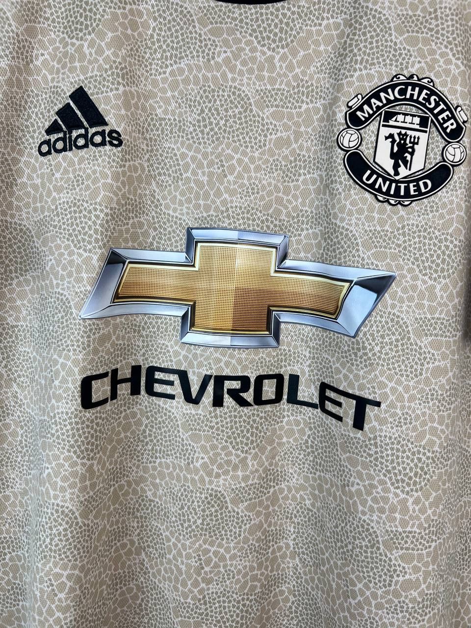 Adidas MANCHESTER UNITED 2019 2020 AWAY SHIRT SOCCER ED7388 Sz S Size US L / EU 52-54 / 3 - 2 Thumbnail