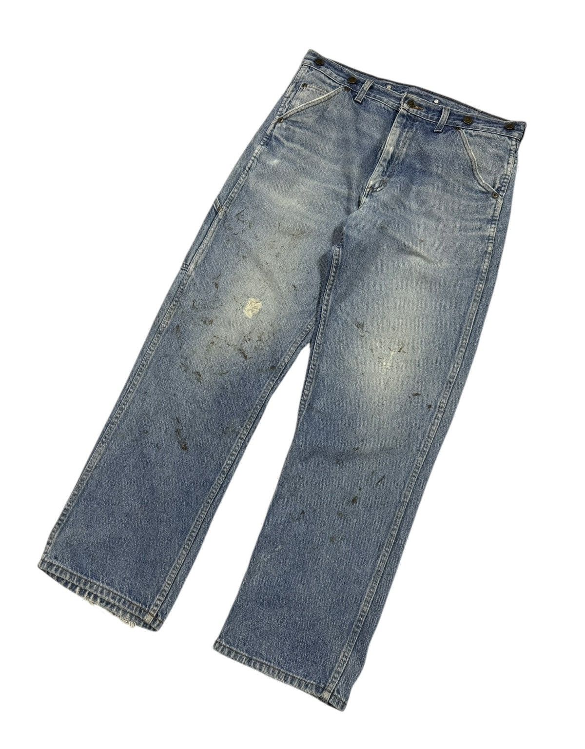 Ben Davis Vtg🔥1993 Ben Davis Workers Carpenter Jeans Size US 36 / EU 52 - 10 Thumbnail