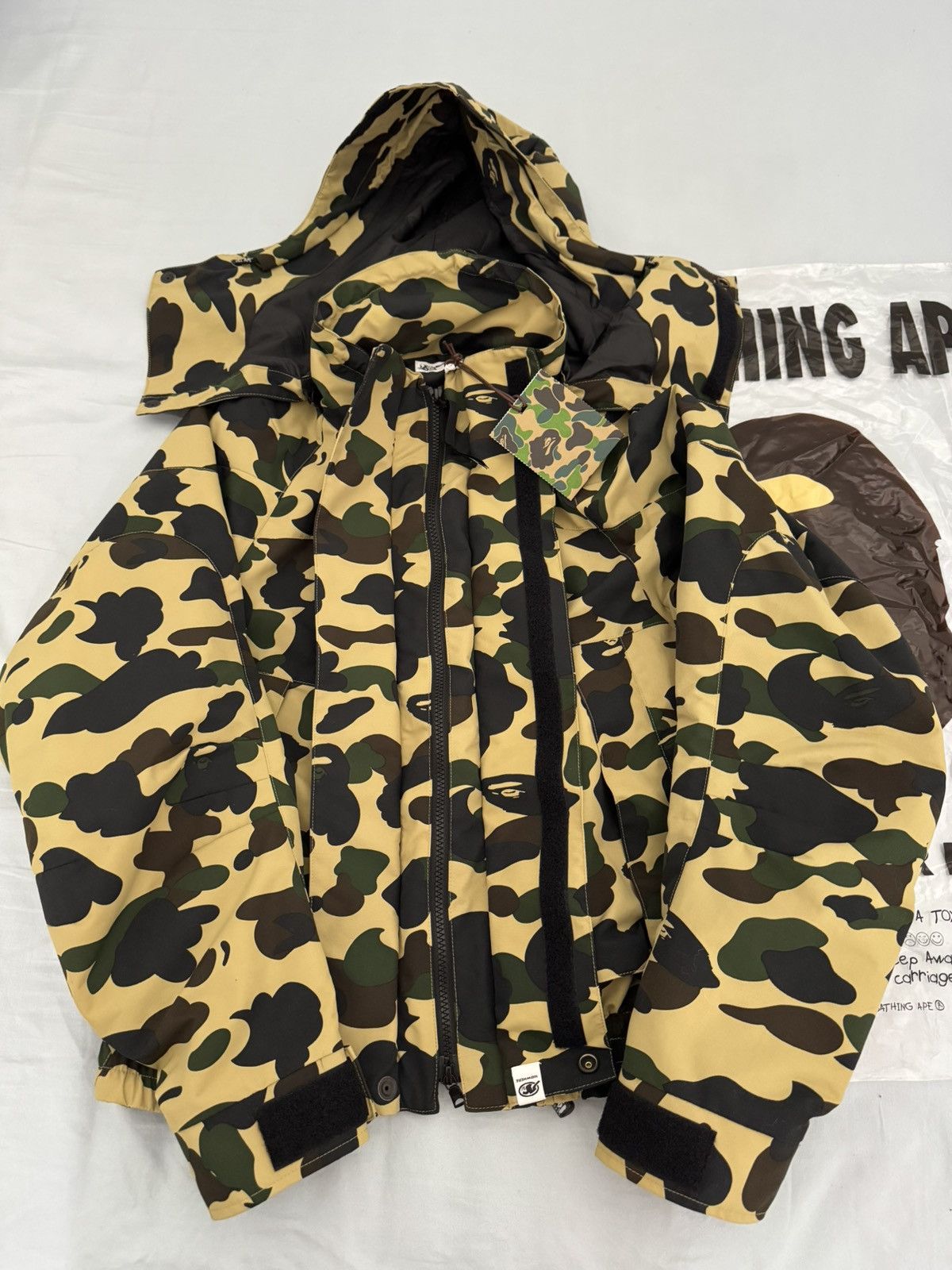 Bape Bape 1st Camouflage Windbreaker Jacket - NWT Size US S / EU 44-46 / 1 - 3 Thumbnail