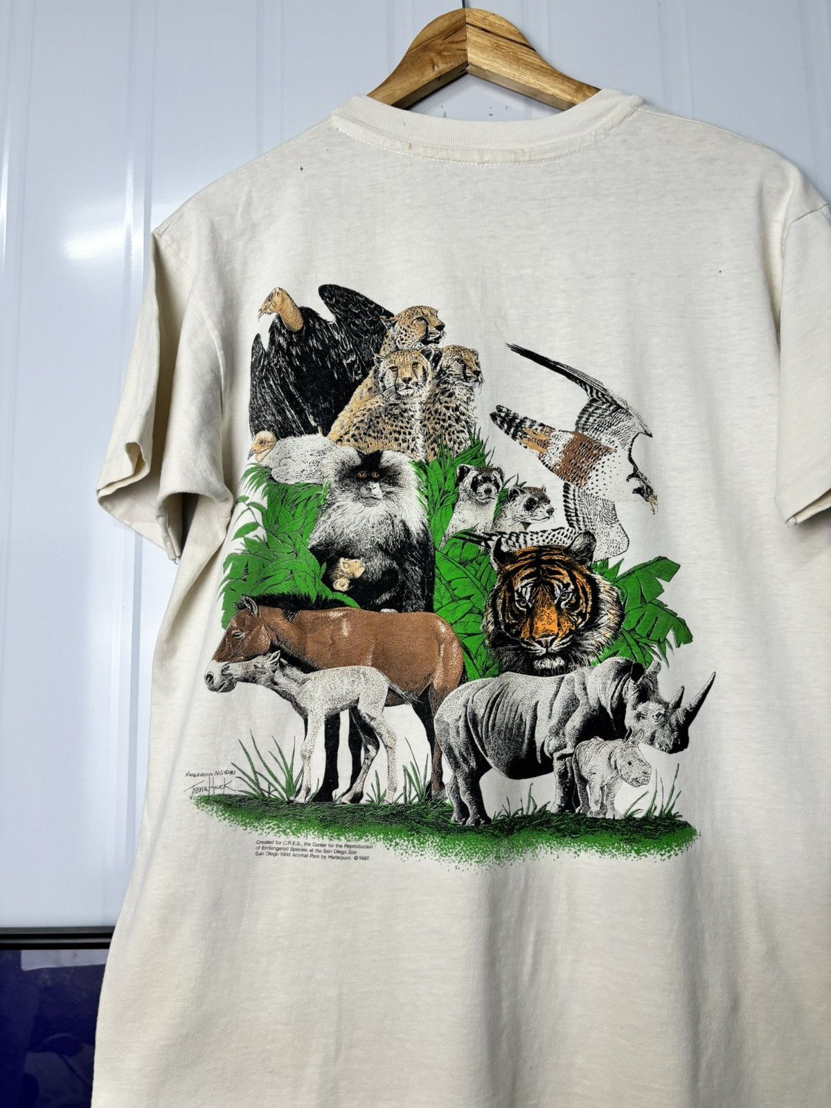 Vintage RARE! Vintage 1987 Art Animal Tee OVP Size US M / EU 48-50 / 2 - 8 Thumbnail