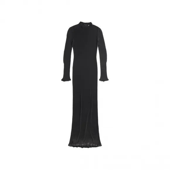 Balenciaga o1mt1gz0924 Dress in Black Size M / US 6-8 / IT 42-44 - 1 Preview
