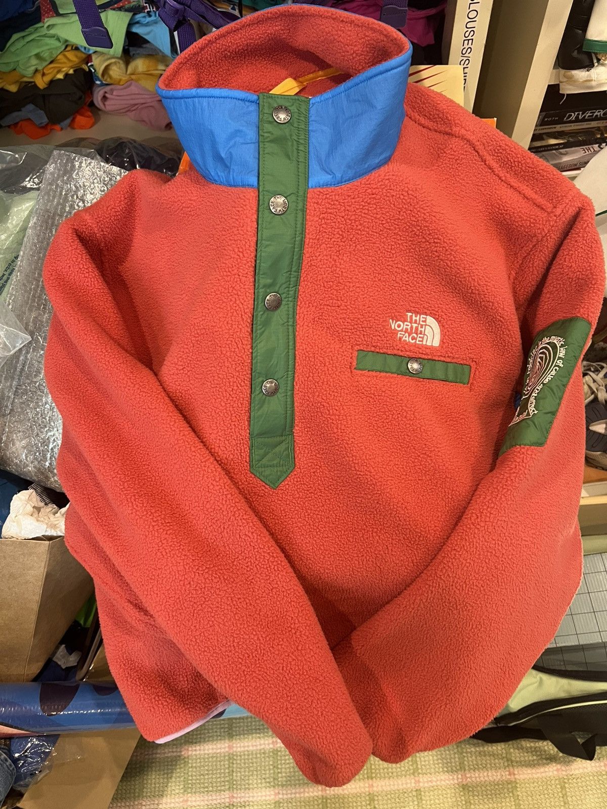 Brain Dead × The North Face The North Face x Brain Dead 89 Placket Pullover Fleece Size US L / EU 52-54 / 3 - 3 Thumbnail