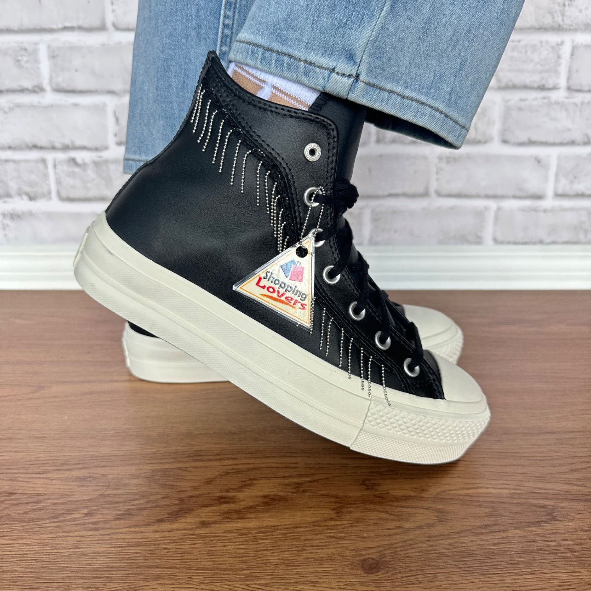 ⭐Converse Chuck Taylor All Star Platform Western Chain Sz 8