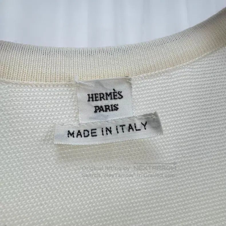 Hermes Hermes Metal Pendant Wool Knit Vest Size XS / US 0-2 / IT 36-38 - 6 Thumbnail