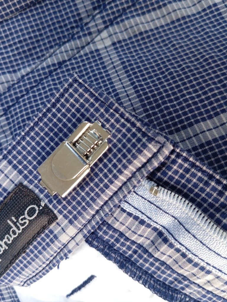 Paradise Paradiso 🦜Checkered Golf Pants 🏌️⛳ Size US 28 / EU 44 - 5 Thumbnail
