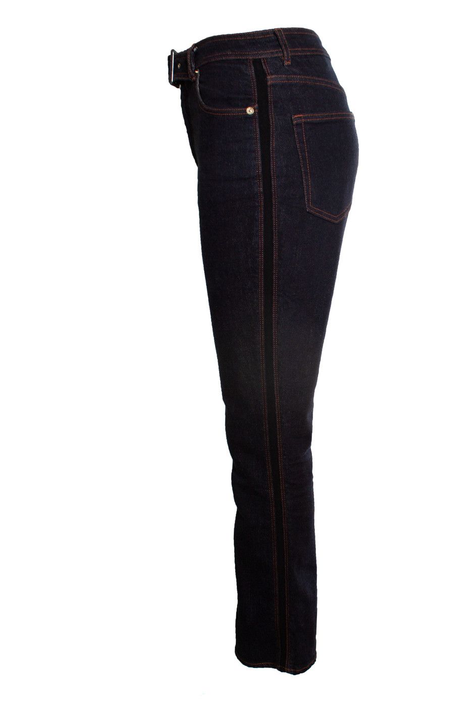 Erdem Erdem, dark blue vina jeans with belt Size 27" / US 4 / IT 40 - 2 Thumbnail