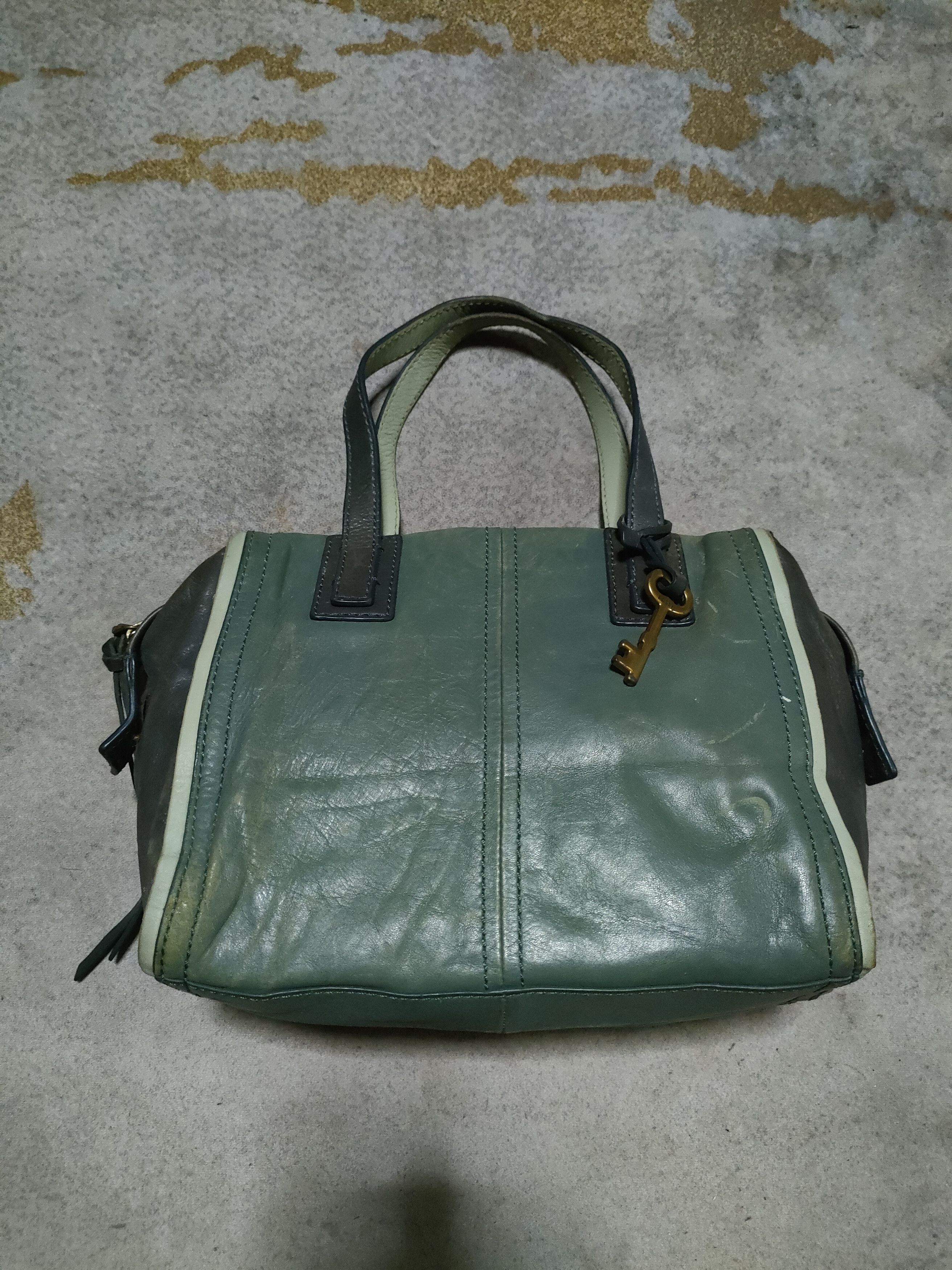 Fossil Leather Handbag