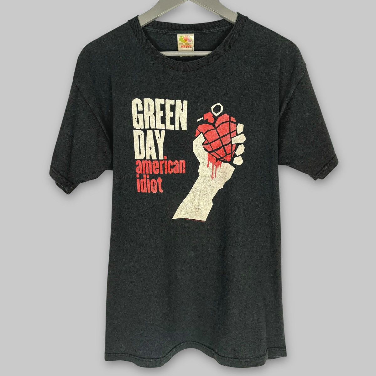 Band Tees Vintage 2004 Green Day American Idiot Promo Euro T Shirt Size US L / EU 52-54 / 3 - 1 Thumbnail