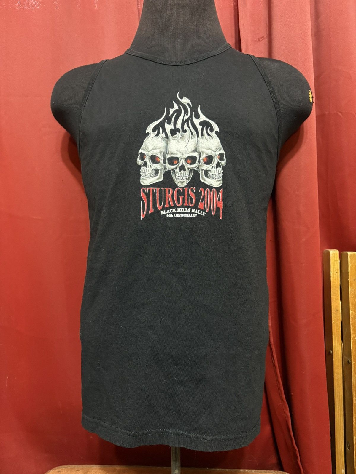 Harley Davidson Vintage Sturgis Black Hills Tank Top Y2k Biker Rally Tee Size US L / EU 52-54 / 3 - 1 Thumbnail