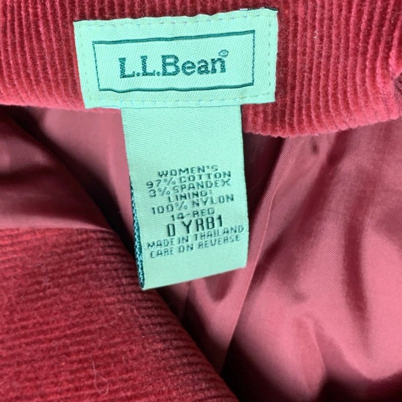 L.L. Bean LL Bean Womens 14 Regular Cotton Blend Button Up Jacket Size XL / US 12-14 / IT 48-50 - 5 Thumbnail