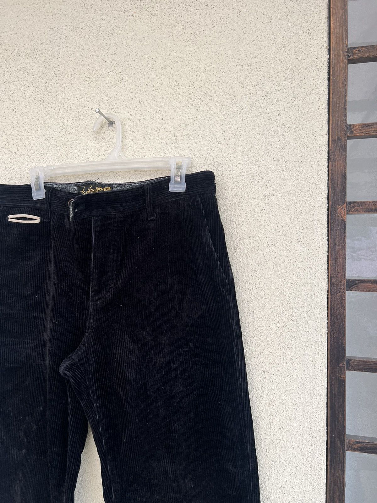 Freewheelers Evilact Japan Hell Made Black Corduroy Trouser Pant Size US 31 - 9 Thumbnail
